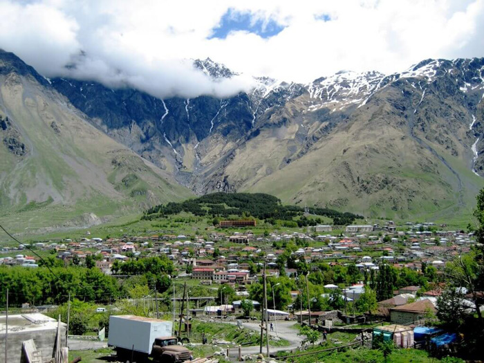 کلیسای تثلیث گرگتی تفلیس گرجستان - روستای گرگتی